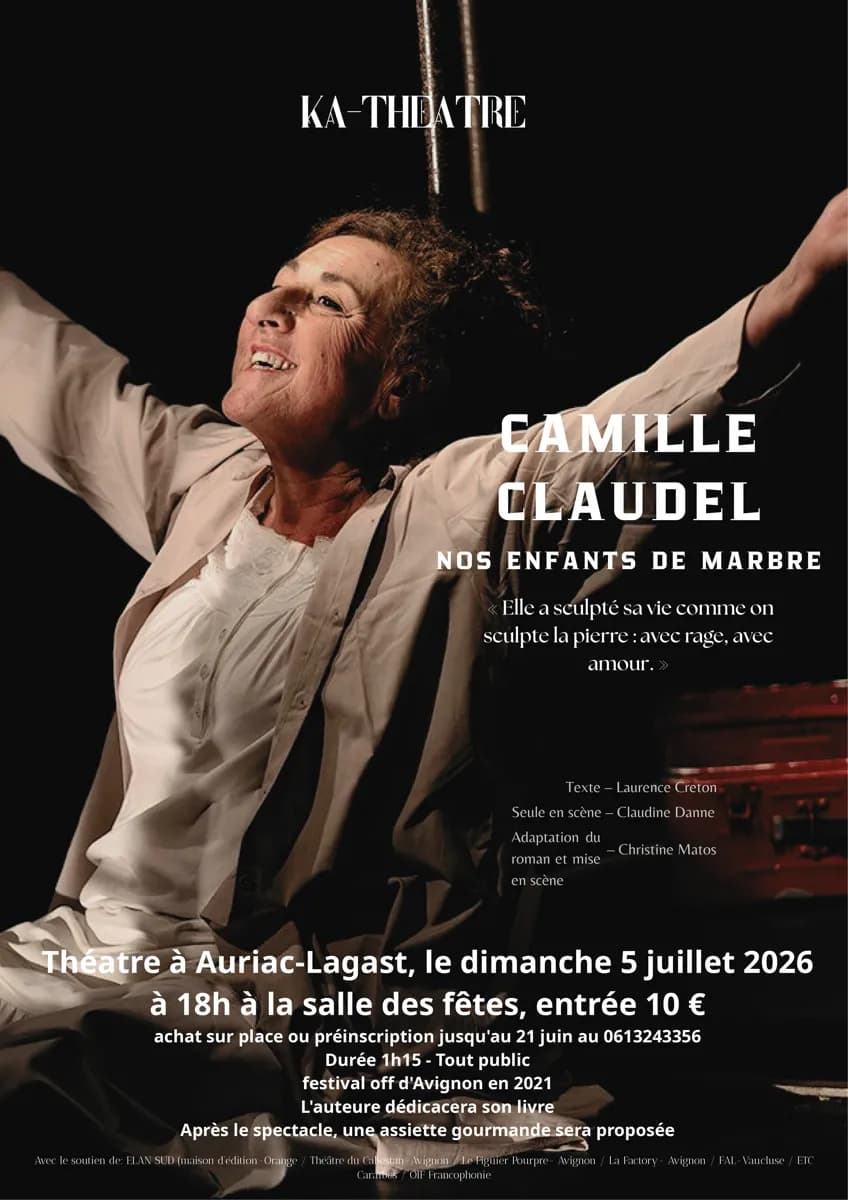 Théâtre Camille Claudel - Nos enfants de marbre